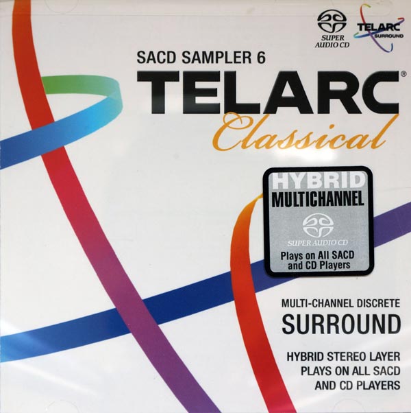 SA183.Telarc Classical SACD Sampler Ⅵ  SACD-R ISO  DSD  2.0 + 5.1